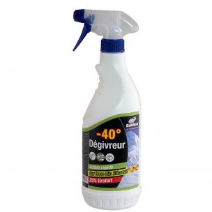 Dégivrant Vitres Voiture CAR1 - 1 Litre, Biodégradable, Pour Pare-brise Avant/Arrière