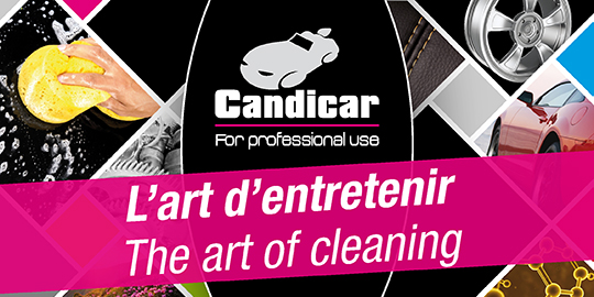 Candicar, produit d'entretien et de nettoyage automobile 